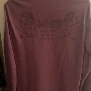 Taylor Swift Folklore- Like a Bottle of Wine T Shirt- Official Merchandise